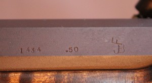 Leman Trade Rifle SN 1434 Stamps
