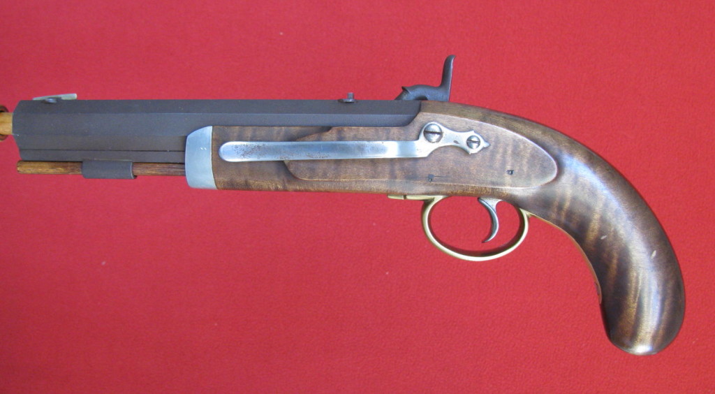 Percussion Trappers Pistol left side