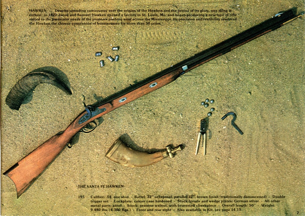 83 Allen Firearms Catalog Santa Fe Hawken pg 7